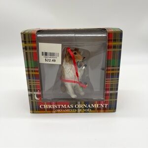 Sandicast Sable Collie Ornament Christmas - Dog Figurine Holiday Decoration
